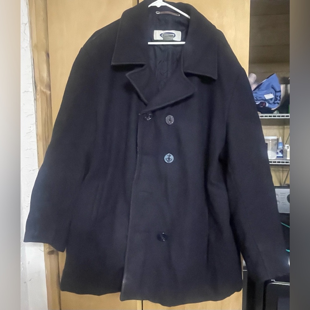 Black Old Navy Pea Coat